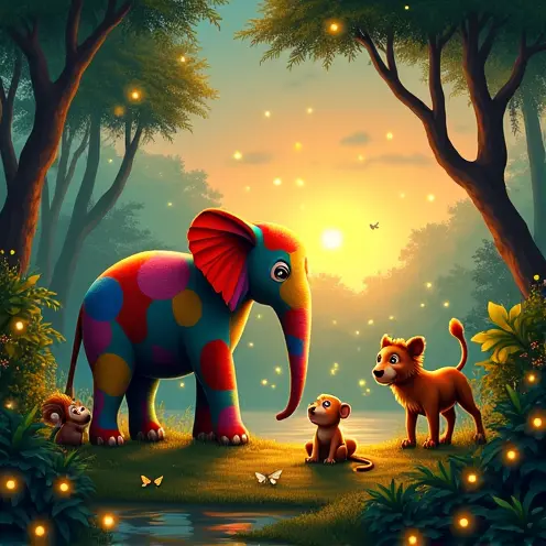 Elmer and the Bedtime Story