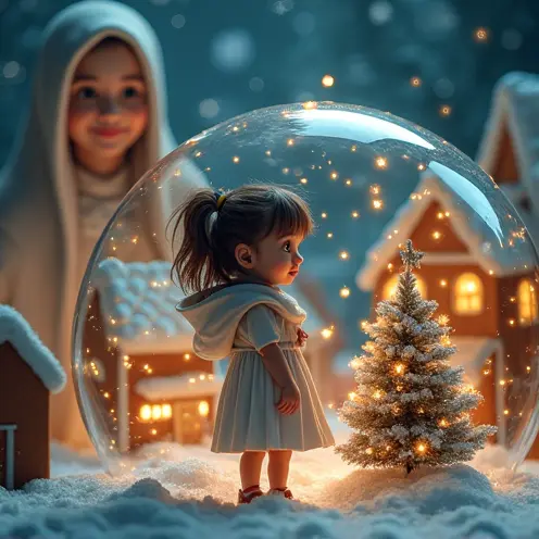 Christmas Bedtime Story: The Magical Snow Globe
