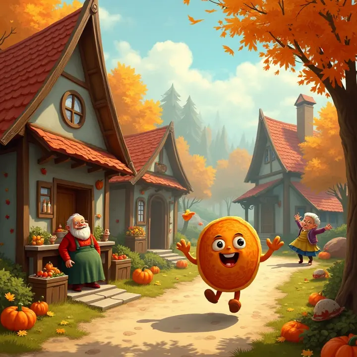 The Runaway Pancake: A Bedtime Story