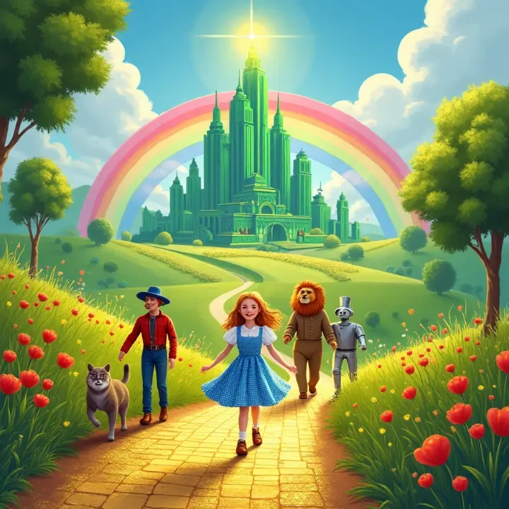 Dorothy’s Journey to the Rainbow Kingdom: A Bedtime Story for Kids  