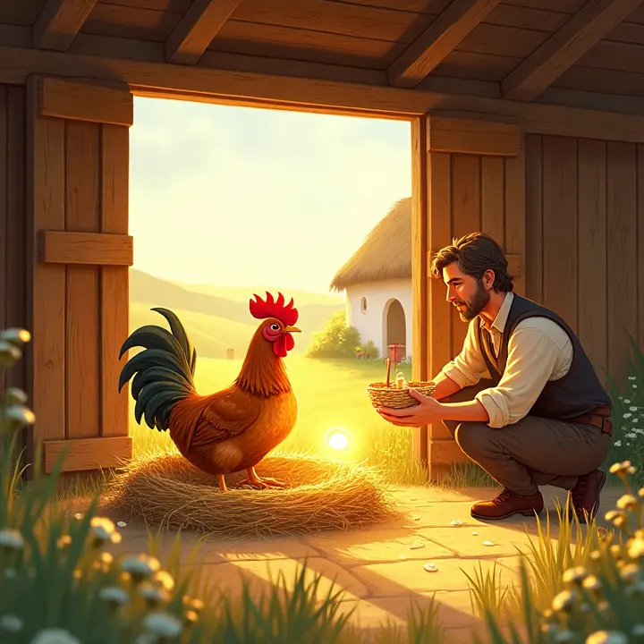 Bedtime Stories for Kids: The Hen and the Golden Eggs